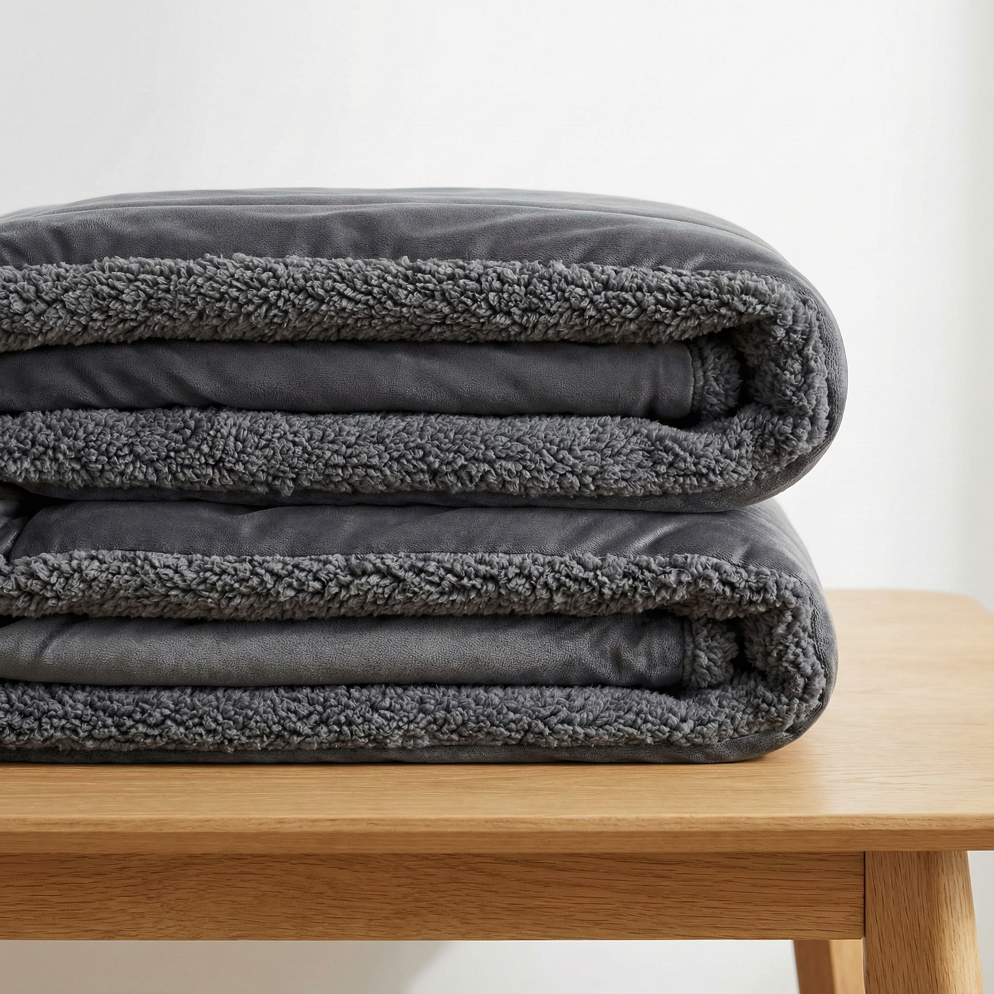 Waterproof Reversible Sherpa Throw | 100% Leakproof Furniture Protector for Bed & Sofa