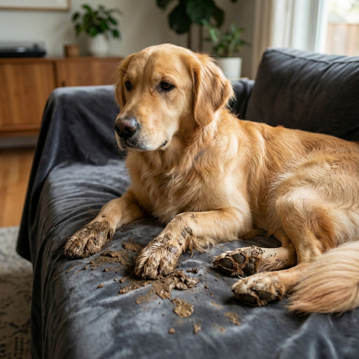 Waterproof Reversible Sherpa Throw | 100% Leakproof Furniture Protector for Bed & Sofa